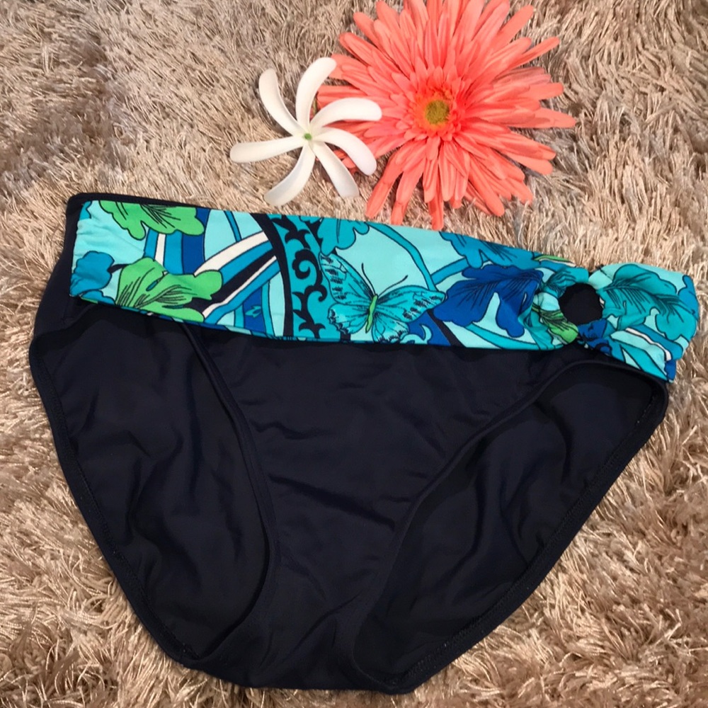 Silhouette Solution Navy Blue Bikini Bottoms
